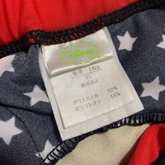 【8月15日処分します。】キッズ 水遊び ズボン 【95】 ミッキー ディズニー 水着 水玉 ドットの画像