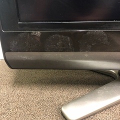 亀山モデル アクオス 液晶テレビ 2009年製 LC-26D50 日本製 ハイビジョン リモコン付き ケーブル付き テレビ線なし 中古品 現状品 B-1280 未使用の画像