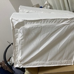 IKEA 衣類収納ケース　2個セットの画像