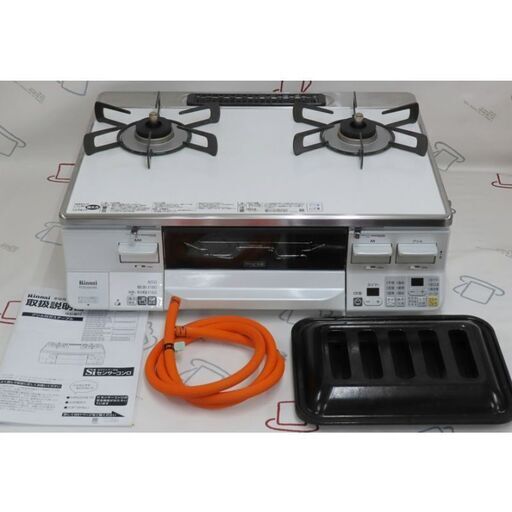 ♪リンナイ LPガステーブル RTS65AWK3RG-WL 多機能 両面焼グリル ガラストップ 2021年♪