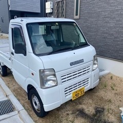 スズキ　キャリー　ＭＴ５速　エアコン　パワステ　軽トラ香川県引き...