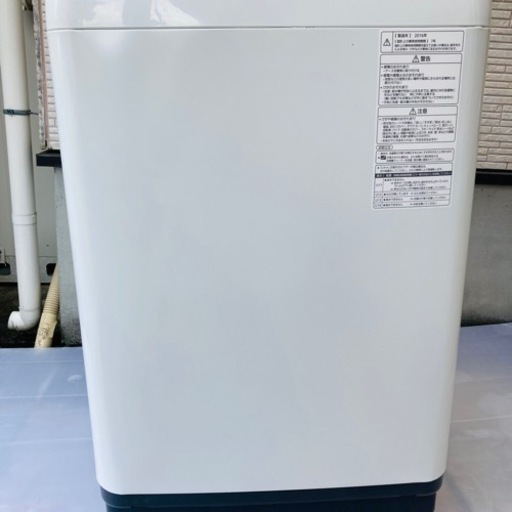 Panasonic 8.0kg 洗濯機 NA-FA80H3 2016年製/YJ082-20