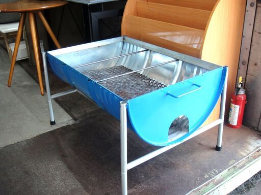 ドラム缶 BBQ グリル バーベキュー　１４３