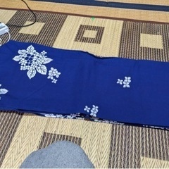 浴衣アジサイ柄/新品未使用