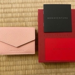 美品　BONAVENTURA スモールウォレット シュリンクレザ...