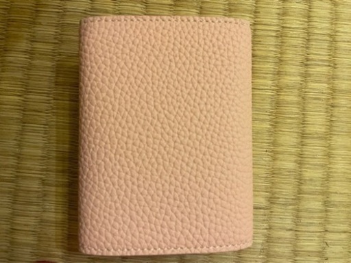 美品　BONAVENTURA スモールウォレット シュリンクレザー　サクラピンク