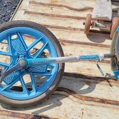 子供用自転車×２　一輪車の画像