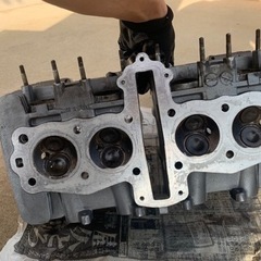 ゼファー400シリンダーヘッドの画像