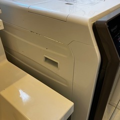 【値引いたしました・8月20日掲載終了予定】SHARP 全自動洗濯乾燥機ES-G110-TL 左開き 2018年製 動作確認済みの画像