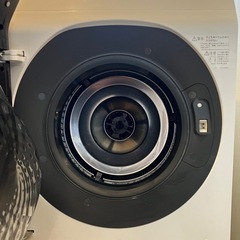 【値引いたしました・8月20日掲載終了予定】SHARP 全自動洗濯乾燥機ES-G110-TL 左開き 2018年製 動作確認済みの画像