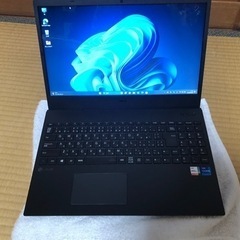 NECノートパソコンLavie  PC-N1575BAB-N 2021春モデル11世代Windows 11  office2021中古の画像