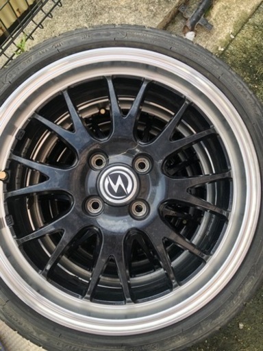 軽自動車　165/45/R16ホイール　四つ