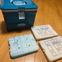 クーラーボックス　保冷剤　あげます
