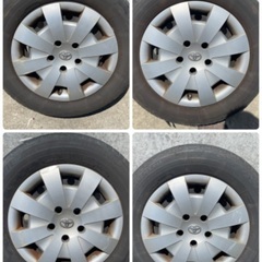 195/65r15 ノーマルタイヤホイール　4本セット テッチン