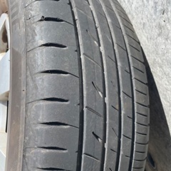 195/65r15 ノーマルタイヤホイール　4本セット テッチンの画像