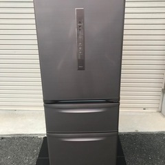 Panasonic パナソニック ノンフロン冷凍冷蔵庫 3ドア 315L NR-C32FM 2017年製 シルキーブラウン み