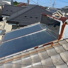 太陽熱温水器の撤去 一律8万円