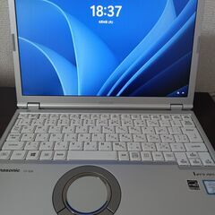 Panasonic Let's note高性能第7世代i5搭載　高速SSD搭載　HDMI出力　WUXGA対応　持ち運び 超軽量　高耐久　Webカメラ内蔵の画像