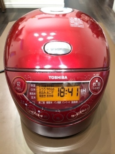 東芝　3.5合炊き炊飯器　RC-6XL(R)