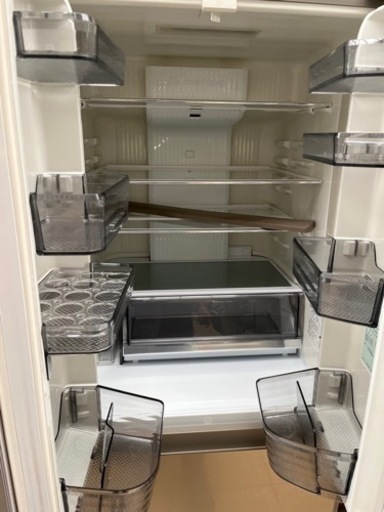 美品　Panasonic/パナソニック 4ドア冷蔵庫 2015年購入 506L NR-JD5100S-N 大阪市引取対応