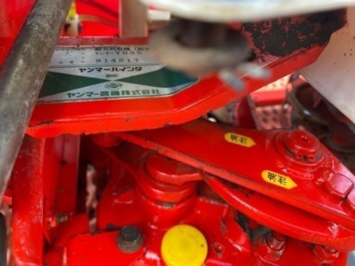 ヤンマー バインダー中古歩行型YB35動力刈取機（結束型）ワンタッチスルー1条二輪タイヤ 　埼玉県