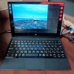 ジャンク lenovo Windowsタブレットキーボード付き