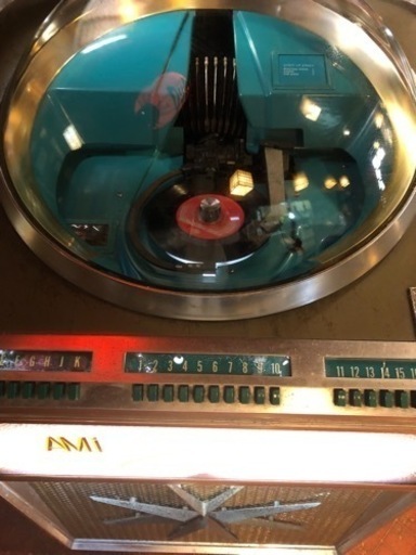 【お取引中】世界の四大ブランド1961年アメリカ「AMI社製」ジュークボックス70万円【ネット決済】