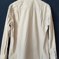 still by hand長袖バンドカラーシャツ　アイボリー　size46の画像