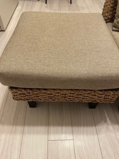アジアン家具　ソファ2人掛け　ウォーターヒヤシンス　アジアン　ラタン　バリ家具