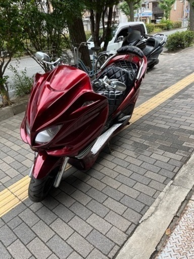 YAMAHA マジェスティ　希少マフラー4発スピーカー LED付き