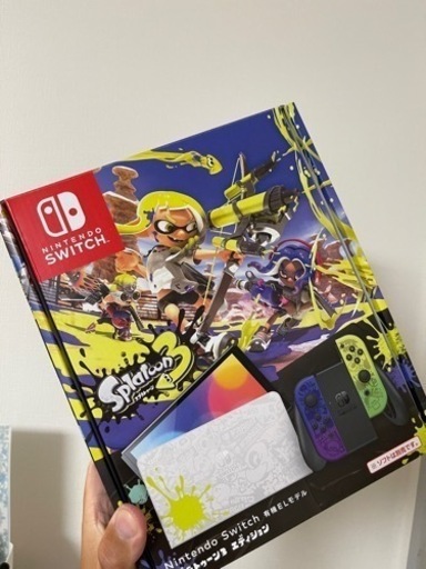 美品Nintendo Switch有機ELモデルスプラトゥーン3エディション
