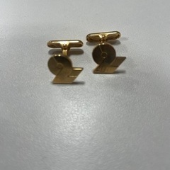 14金・鉄道労働組合解散記念カフス