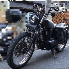 決まりそうです。カワサキ250TR  カスタム車　自賠責令和7年7月