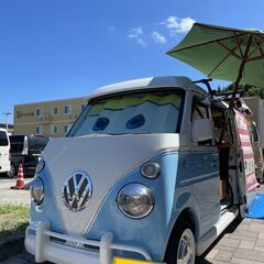 【走行少・美品・希少】人気のワーゲンバス風エブリィ（ヘヴィモール...