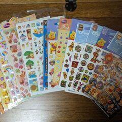 ディズニー　プーさんのシール