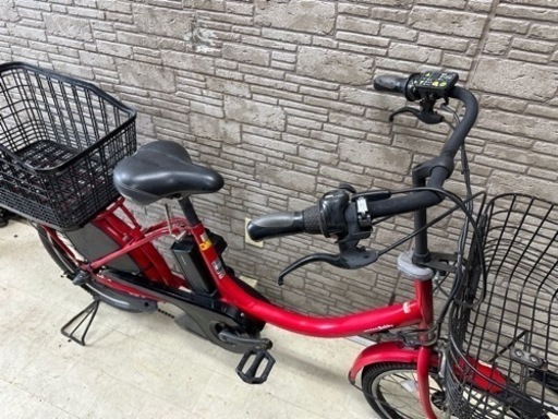 サマーSALE 東京23区配達無料　新基準　ヤマハ　パスバビー　Babby 8.7Ah リチウム 電動自転車 中古 521