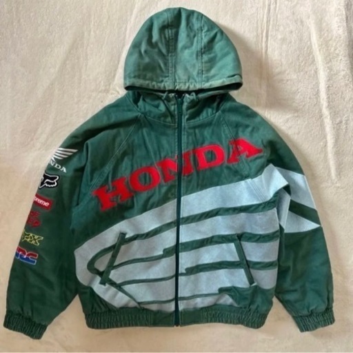 【今だけ】Supreme/Honda/Fox Racing Puffy Zip Up Jacket 