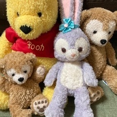 ディズニー　ぬいぐるみ　バラ売り可