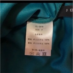 新品！クリア　レースブラウスの画像