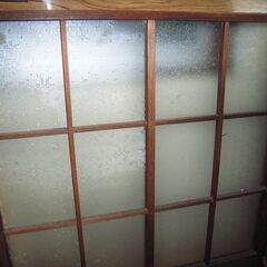 昭和レトロ 模様ガラス【詳細を読んでから問い合わせしてください】の画像