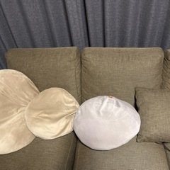 ニトリ　3人掛けソファの画像