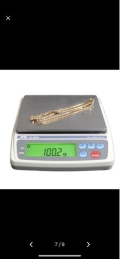 喜平ネックレス K18 6面ダブル100g