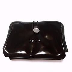 【新品未使用】agnes b.（アニエスベー）エナメルポーチ