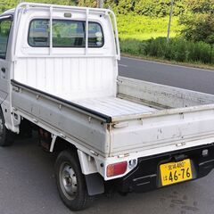 決まりました！18年後期！サンバートラック　軽トラ定番！燃費と走りの切替4WD・5速マニュアル　エアコン・パワステ付き！車検令和6年12月まで！の画像