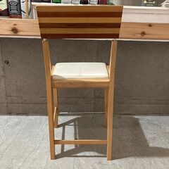 商談中【京都市内配達可】ダイニングチェア 2脚セット ナチュラル×白の画像