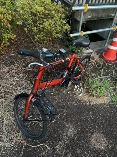 電動アシスト自転車、パナソニック、オレンジ