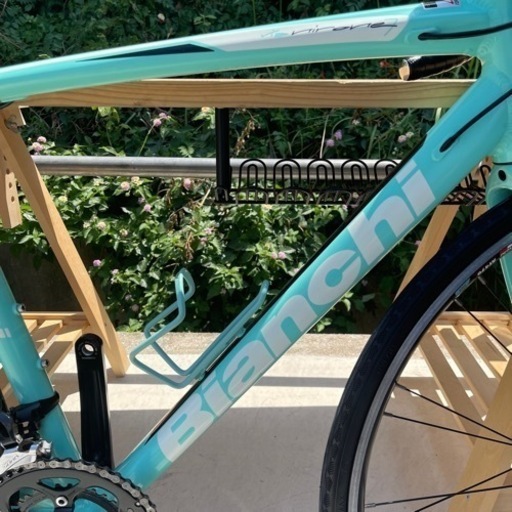 Bianchi Lepre ミニベロ チェレステカラー 空気入れ付き 値段交渉