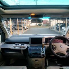 車検1年以上 DAMDコンプリート 美車 ドラレコ 日産 エルグランド 最上級 XL 5速AT 純正ツインナビ サンルーフ ETC バックカメラ E51の画像