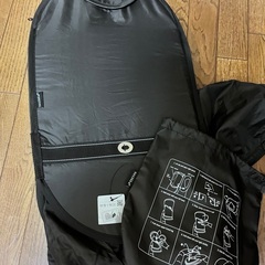 ノロッカ　レインカバー開閉タイプ　ブラック