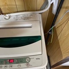 【洗濯機】長崎市岩川町から　8/13までに取引できる方の画像